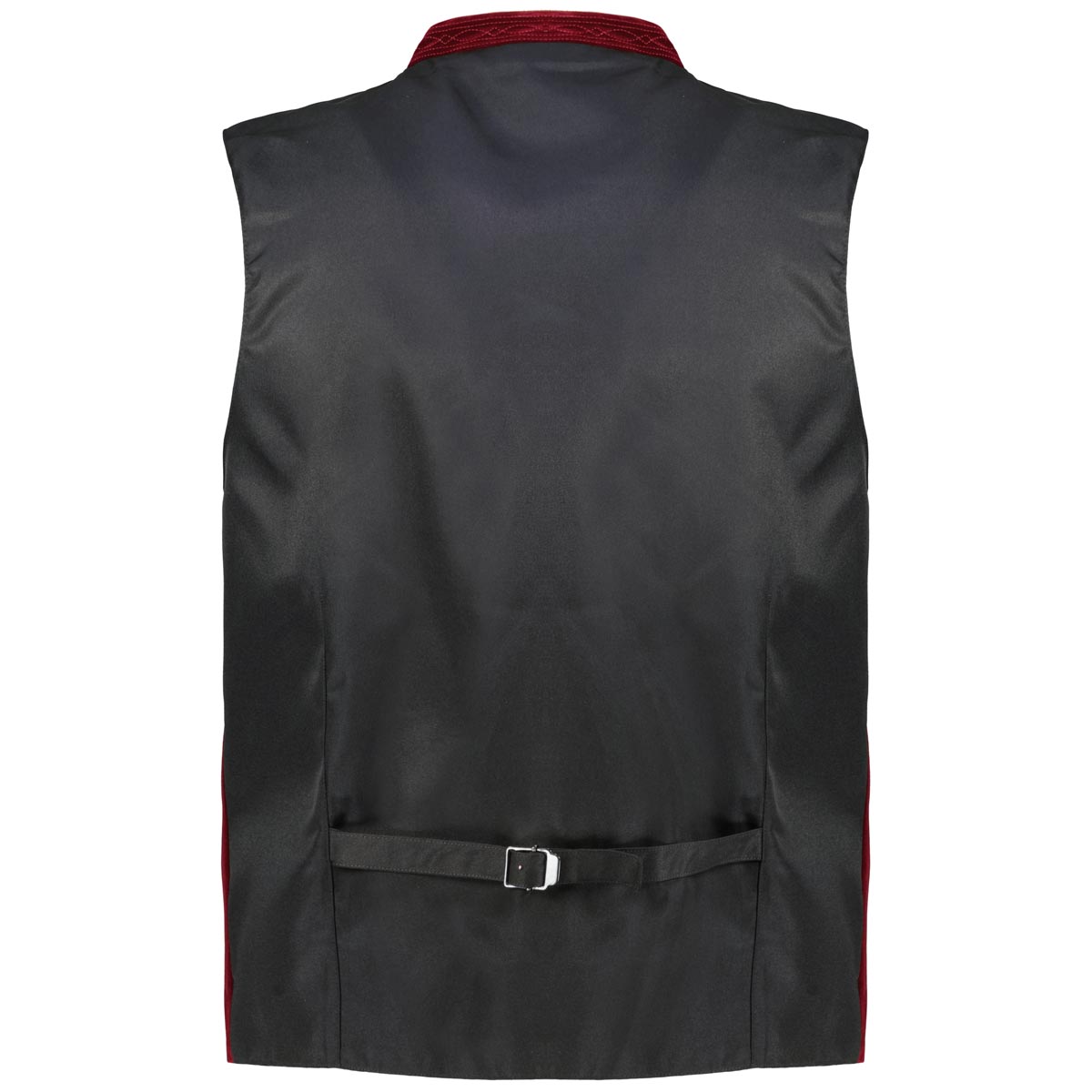 Maddox Trachtenweste aus Samt weinrot