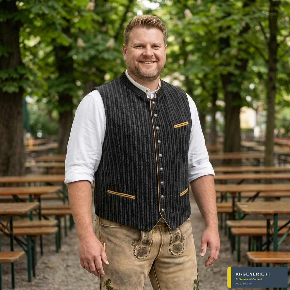 Maddox Trachtenweste aus Samt schwarz