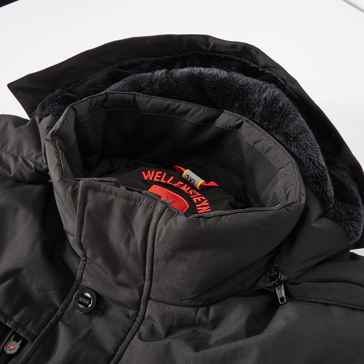 Wellensteyn Wattierte Winterjacke "Starstream", winddicht, wasserabweisend schwarz