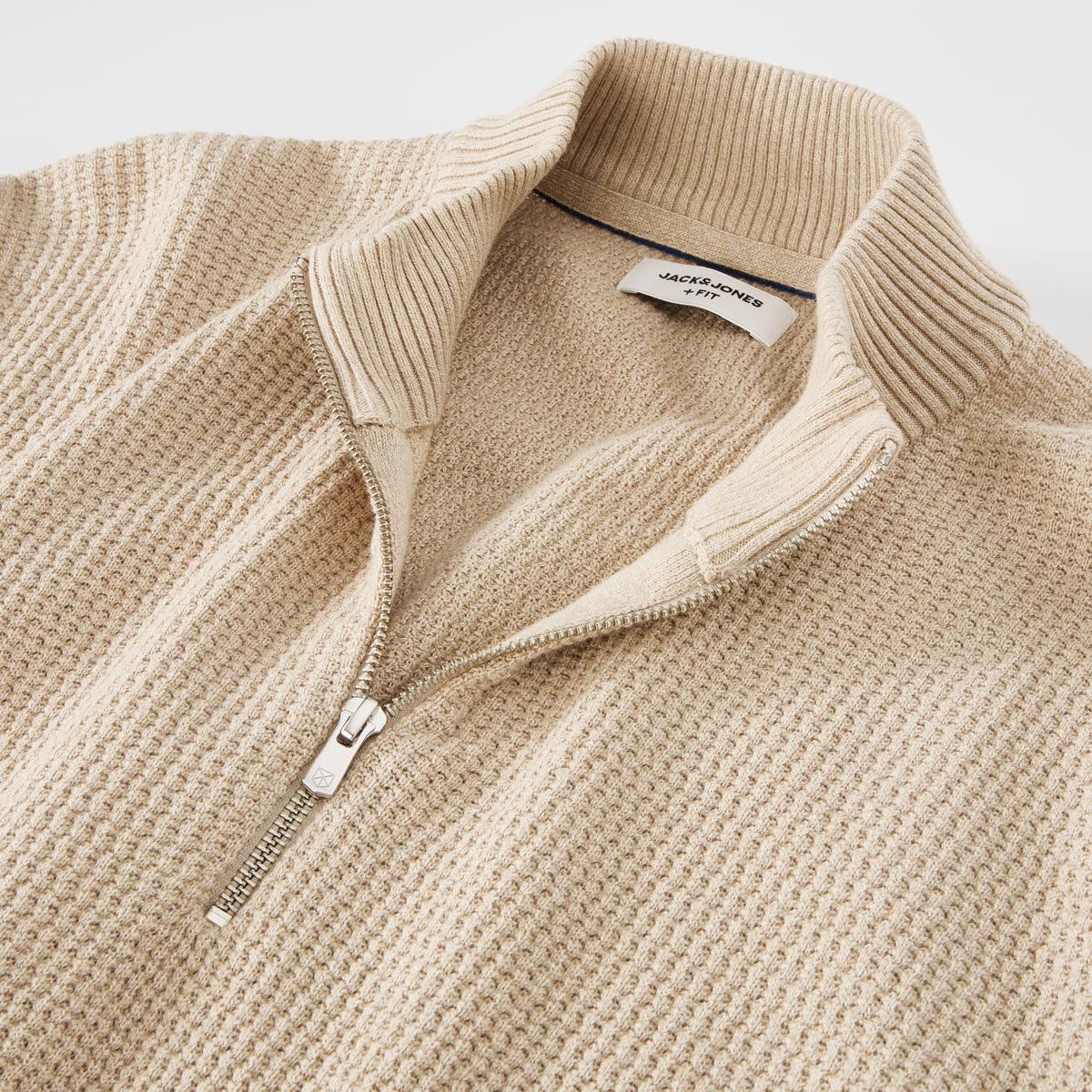 Jack&Jones Troyer aus Baumwolle natur