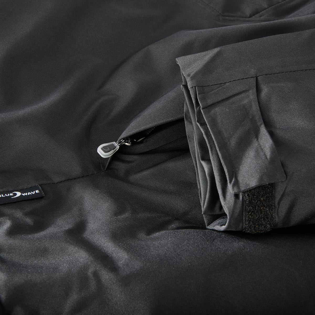 Blue Wave Wattierte Funktionsjacke, wasser- und winddicht schwarz