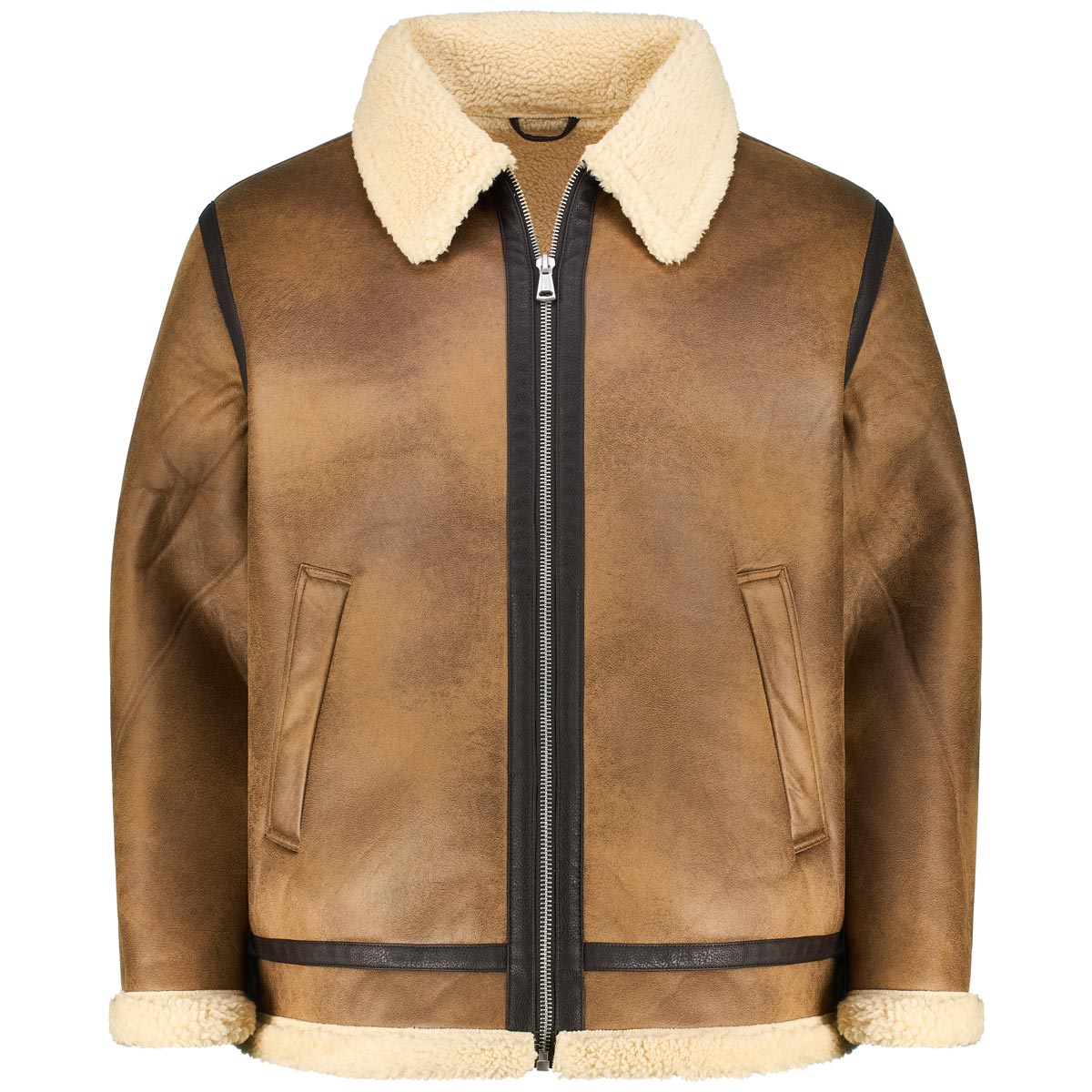 Jacke mit Teddyfell