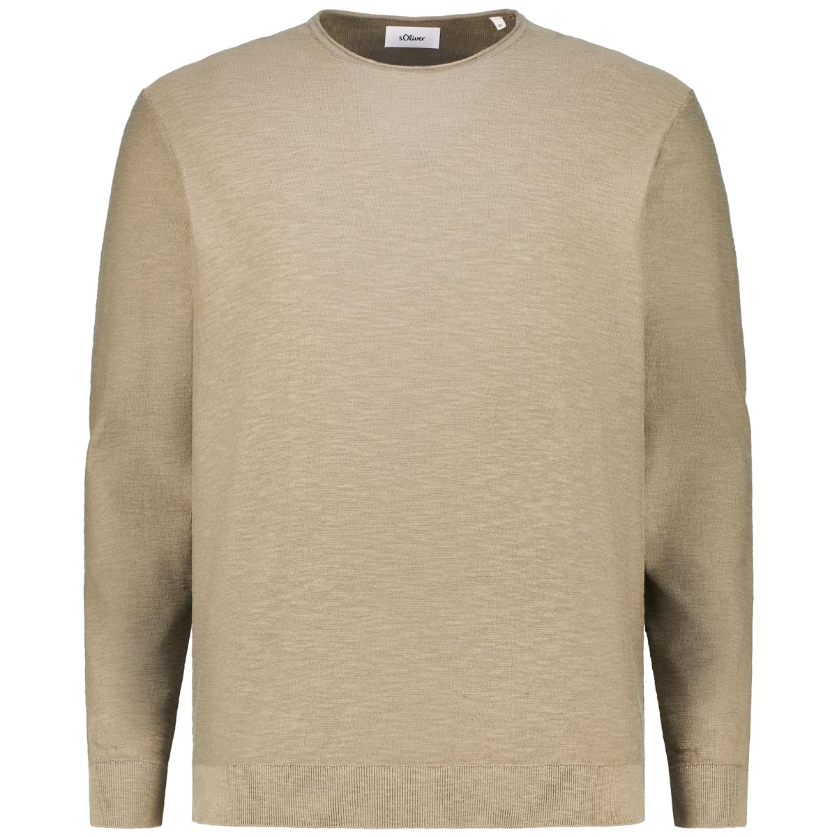 s.Oliver Pullover mit Struktur Farbe grün Größe: 3XL günstig online kaufen