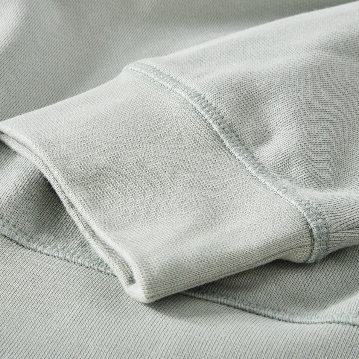 BOSS Sweatshirt aus Biobaumwolle grün