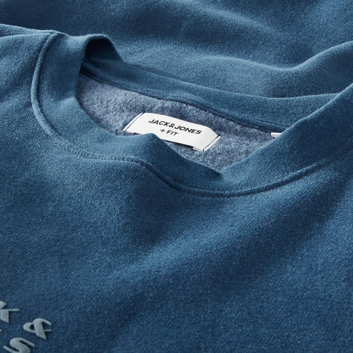 Jack&Jones Sweatshirt aus Baumwolle grau