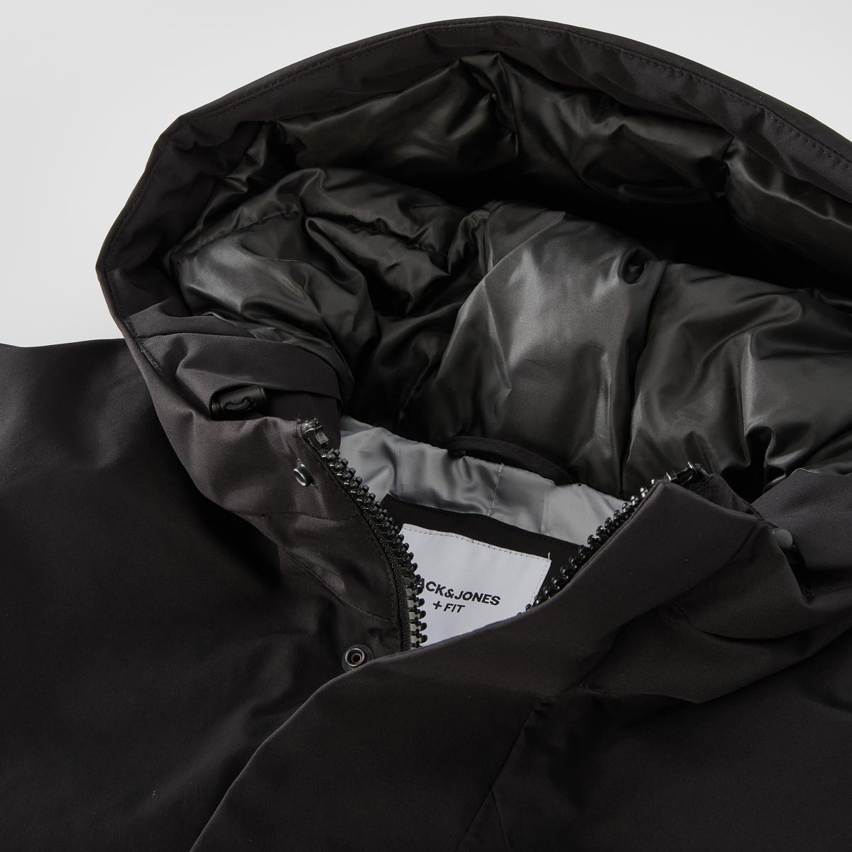 Jack&Jones Parka, wasserabweisend schwarz