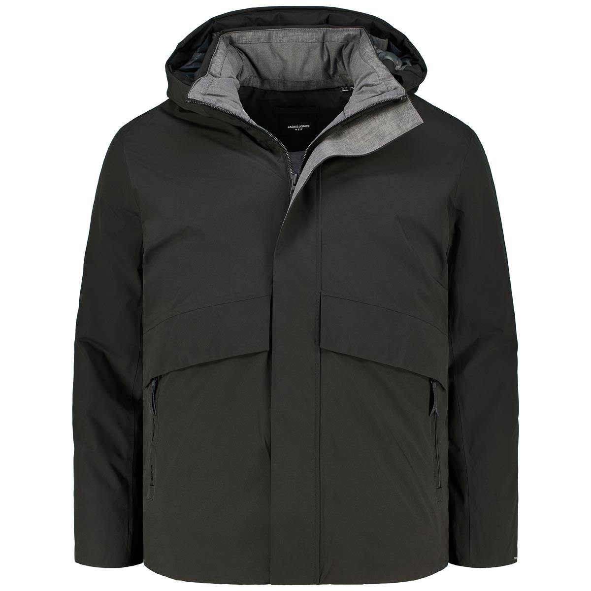 Wattierte Jacke, wind- und wasserdicht