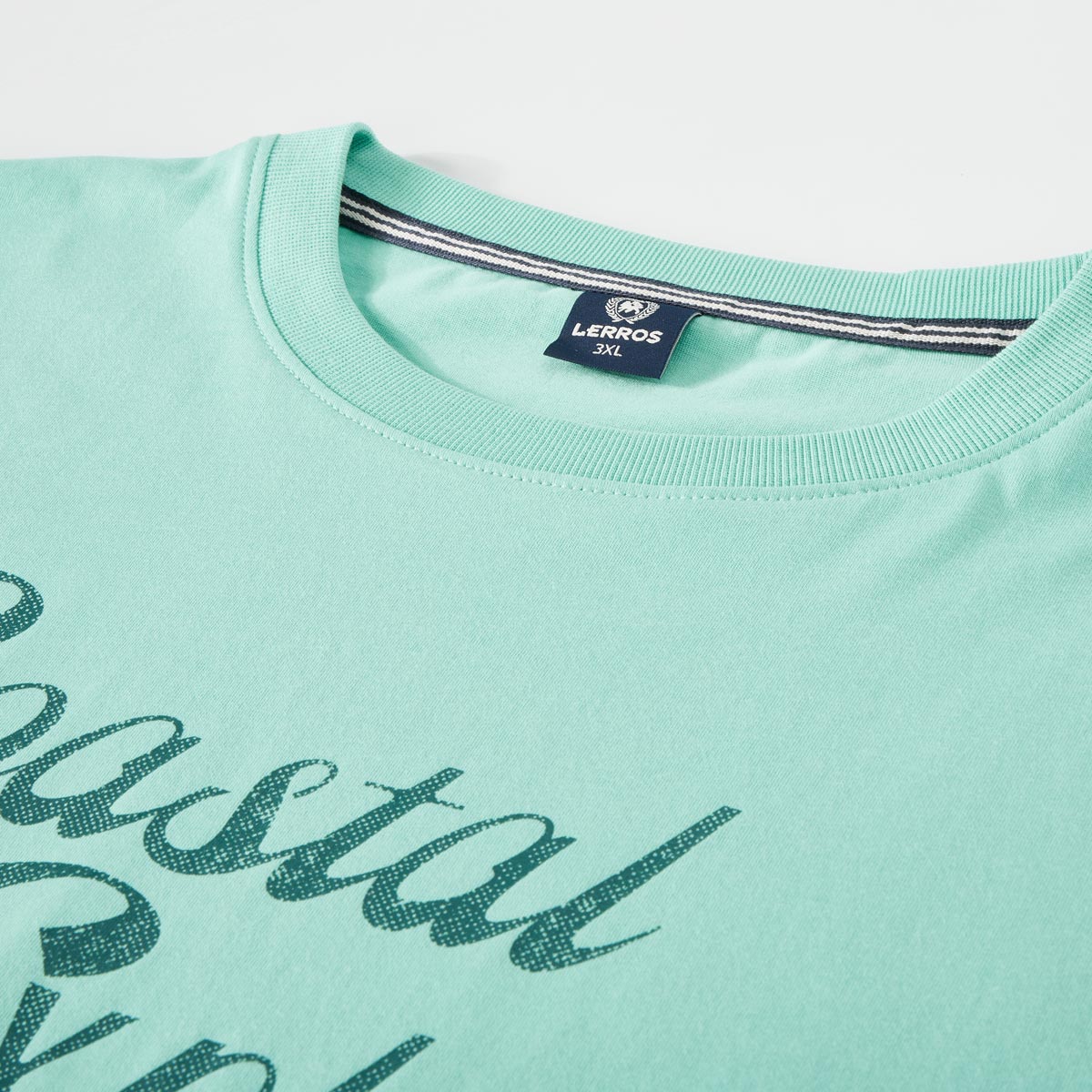Lerros T-Shirt mit Label-Print mint