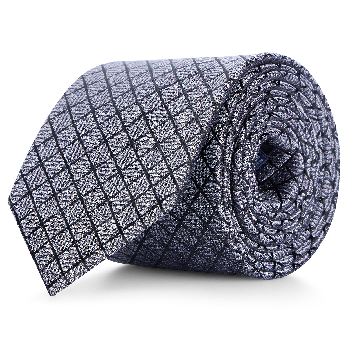 Prince BOWTIE Extralange Krawatte und Einstecktuch im Set anthrazit