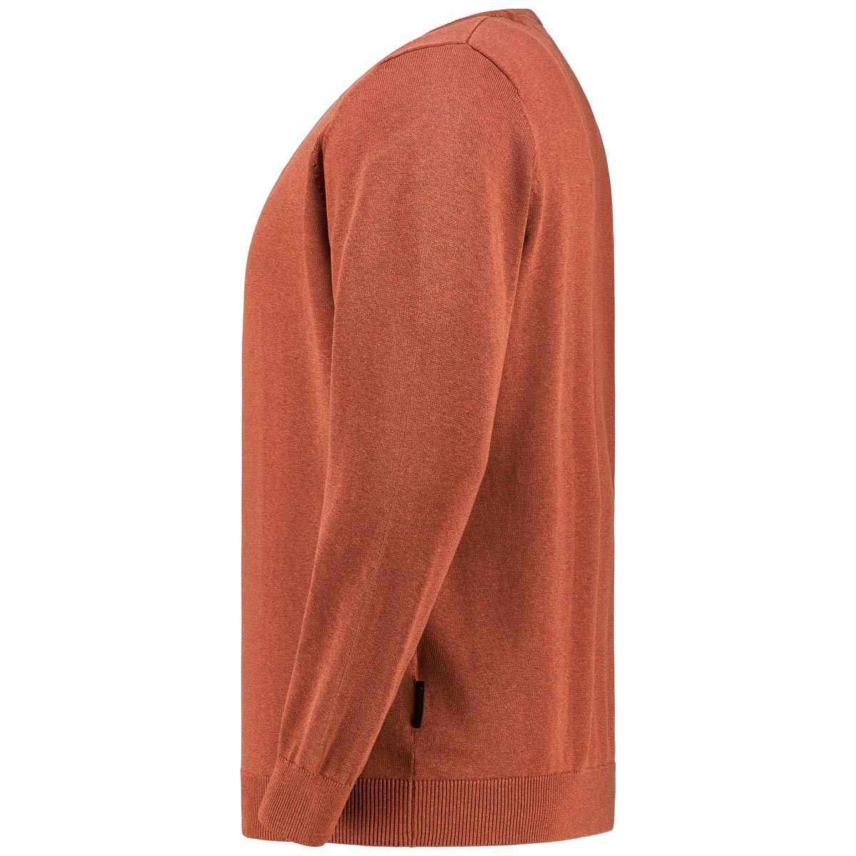 CASA MODA Strickpullover aus Baumwolle Farbe orange Größe: 3XL günstig online kaufen