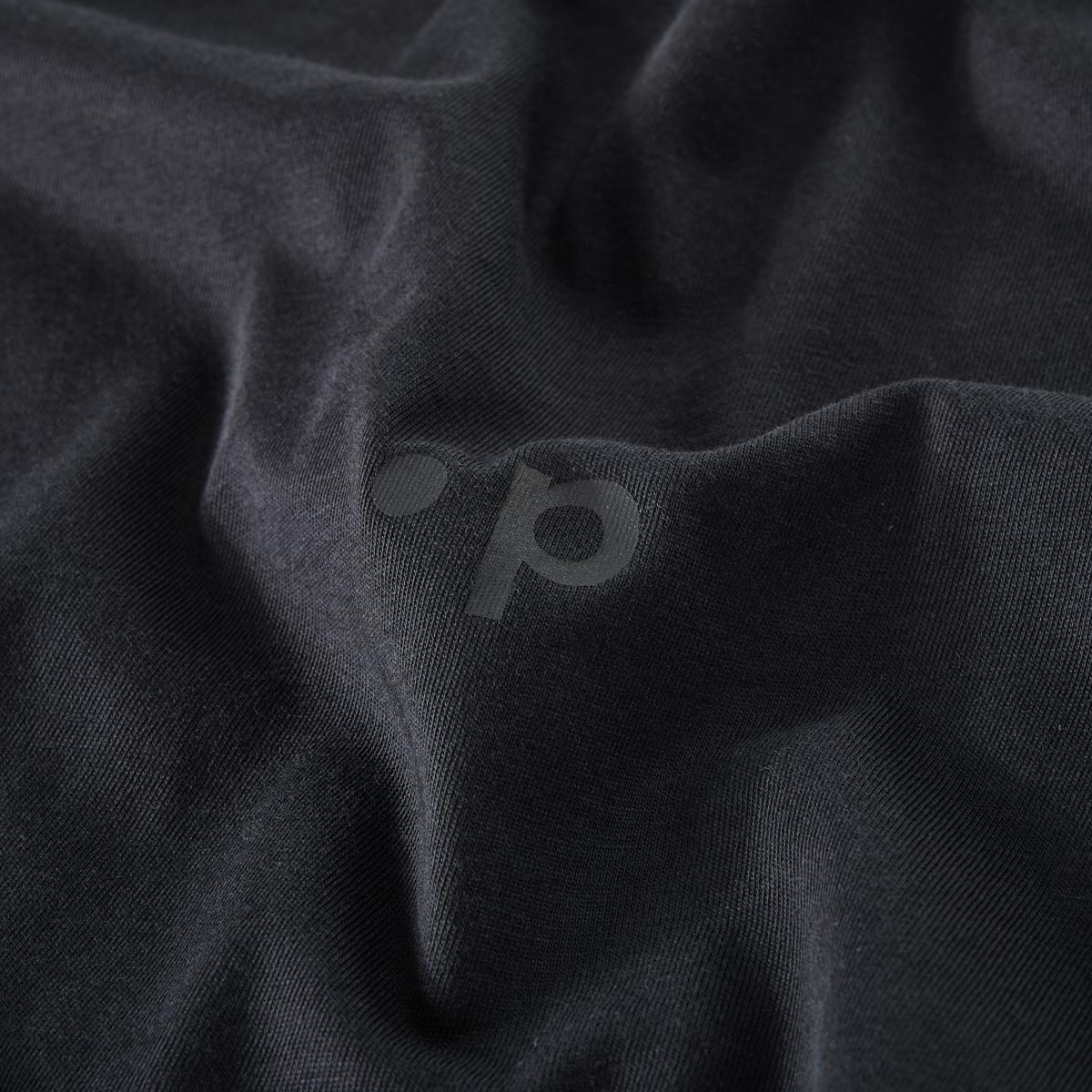 Pfundskerl Basic T-Shirt mit Rundhalsausschnitt schwarz