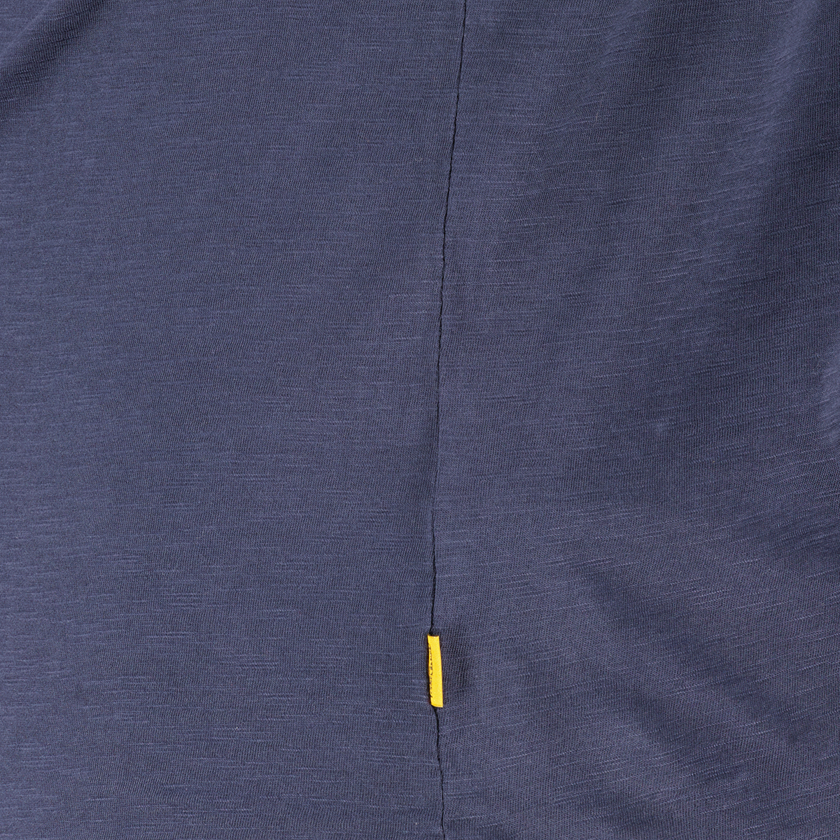 camel active T-Shirt mit Serafinokragen dunkelblau