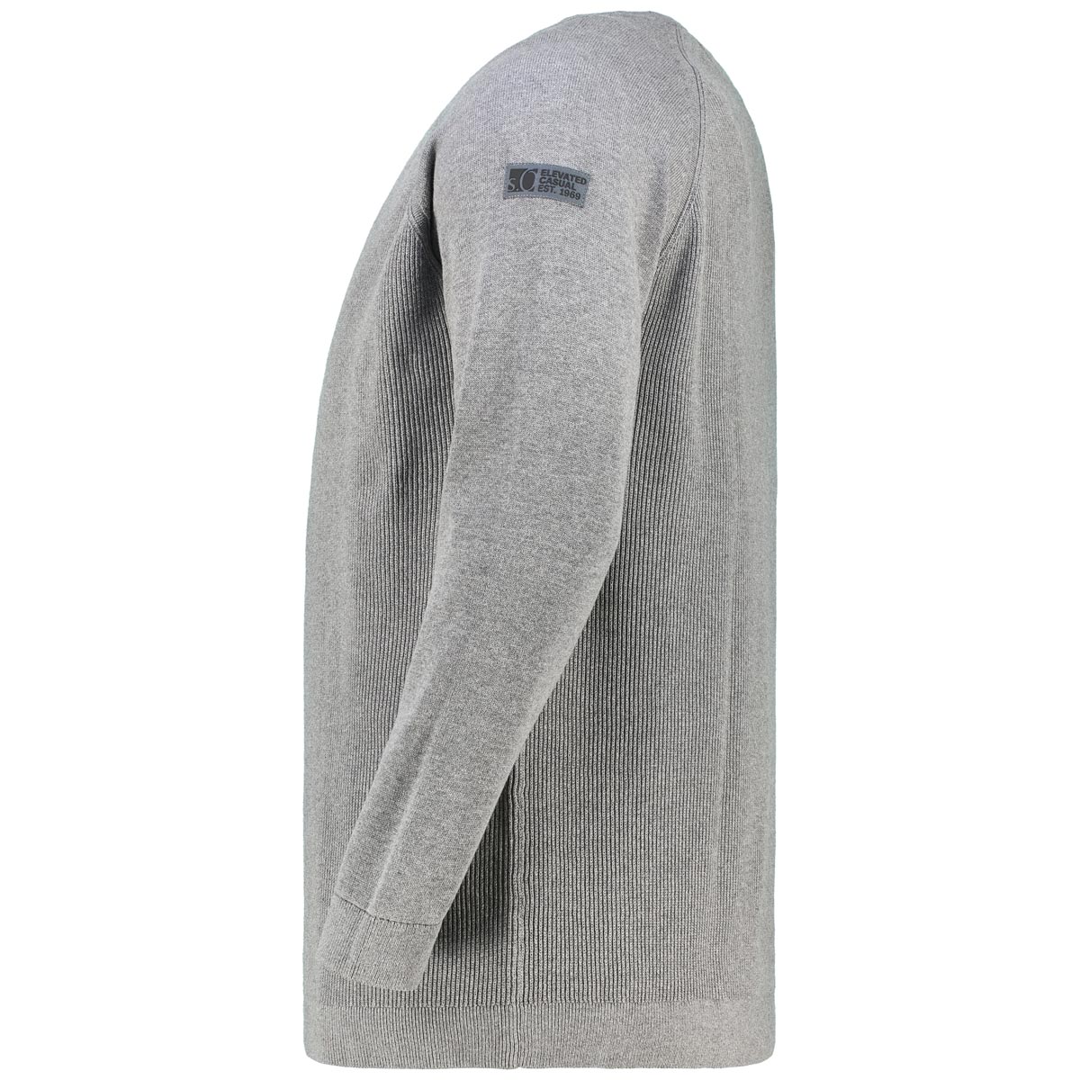 s.Oliver Pullover mit Struktur Farbe grau Größe: 3XL günstig online kaufen