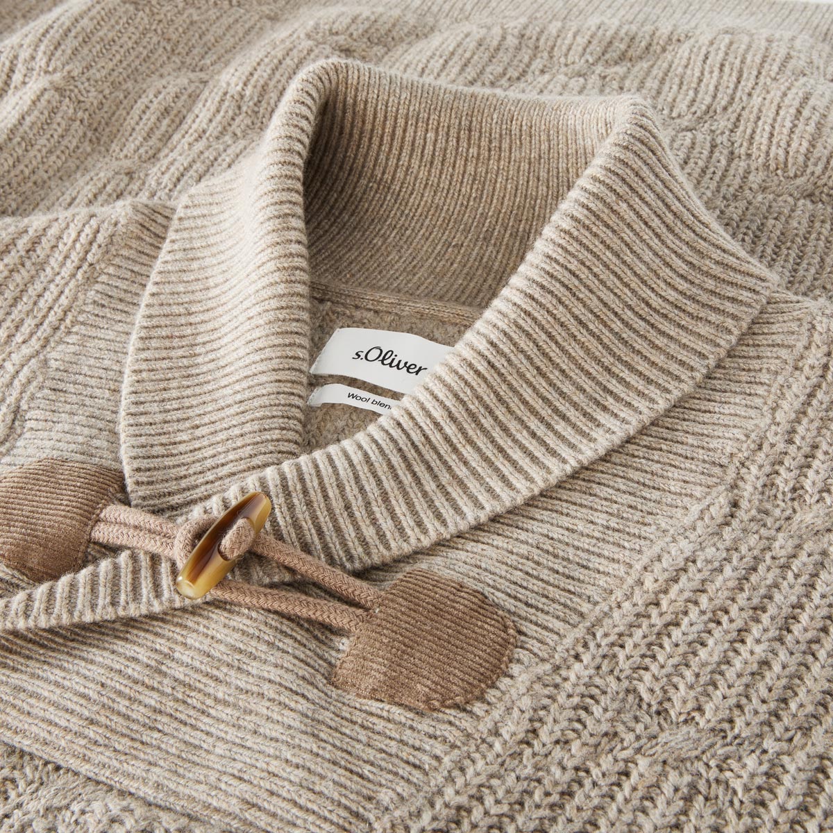 s.Oliver Pullover aus Wollmischung lindgrün