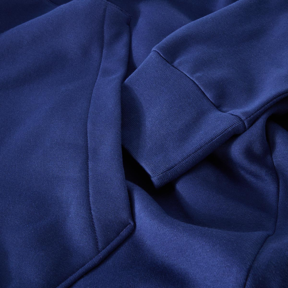 adidas Hoodie aus Baumwolle dunkelblau