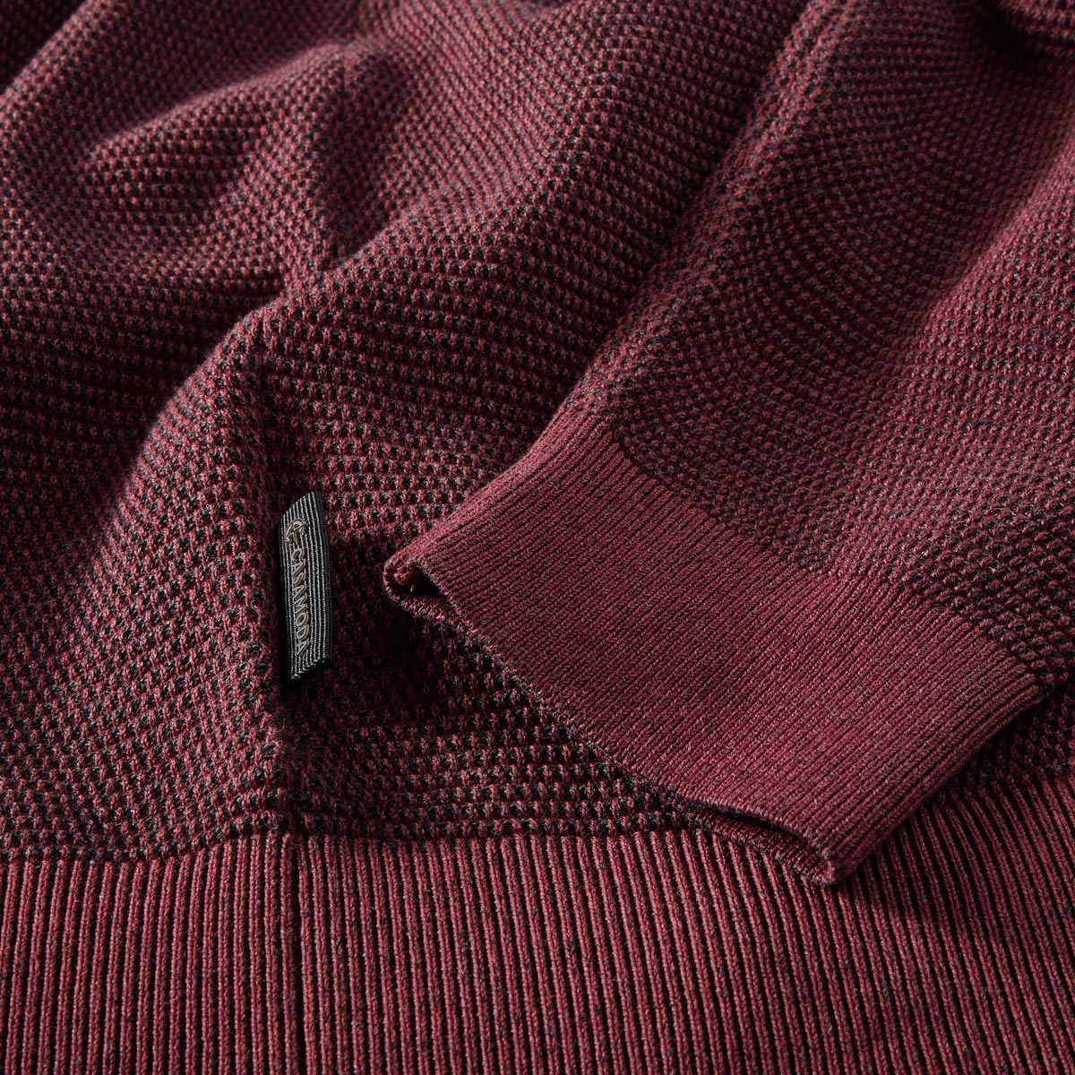 CASA MODA Stricktroyer aus Baumwolle rot