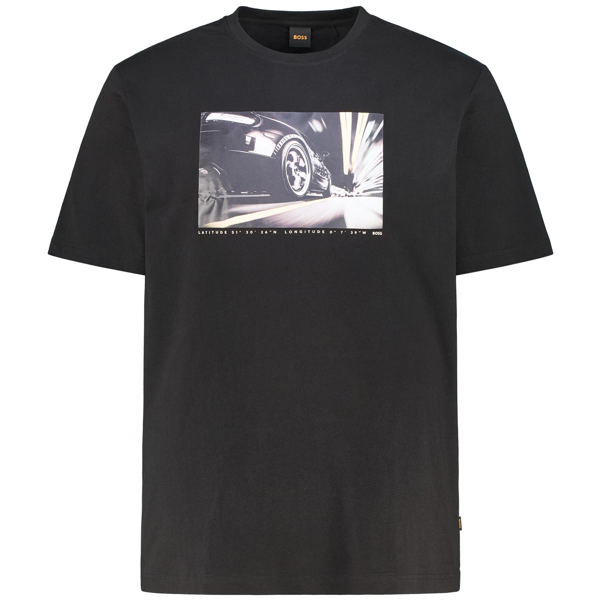BOSS T-Shirt mit Motiv-Print Farbe schwarz Größe: 6XL günstig online kaufen