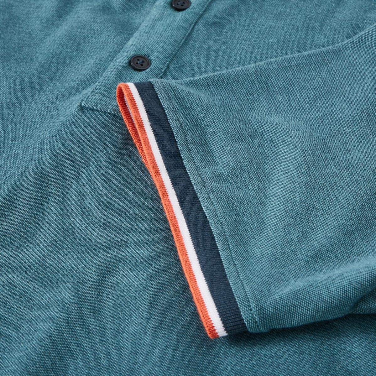 CASA MODA Poloshirt mit Elasthan türkis