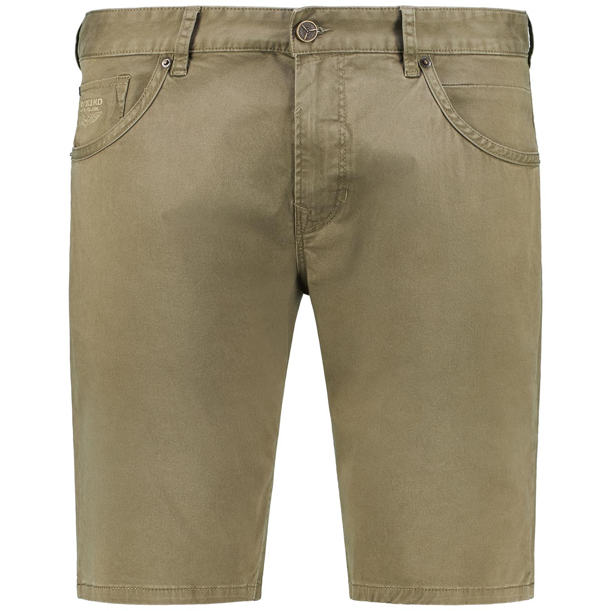 PME LEGEND 5-Pocket-Shorts "Navigator" Farbe oliv Größe: W46 günstig online kaufen
