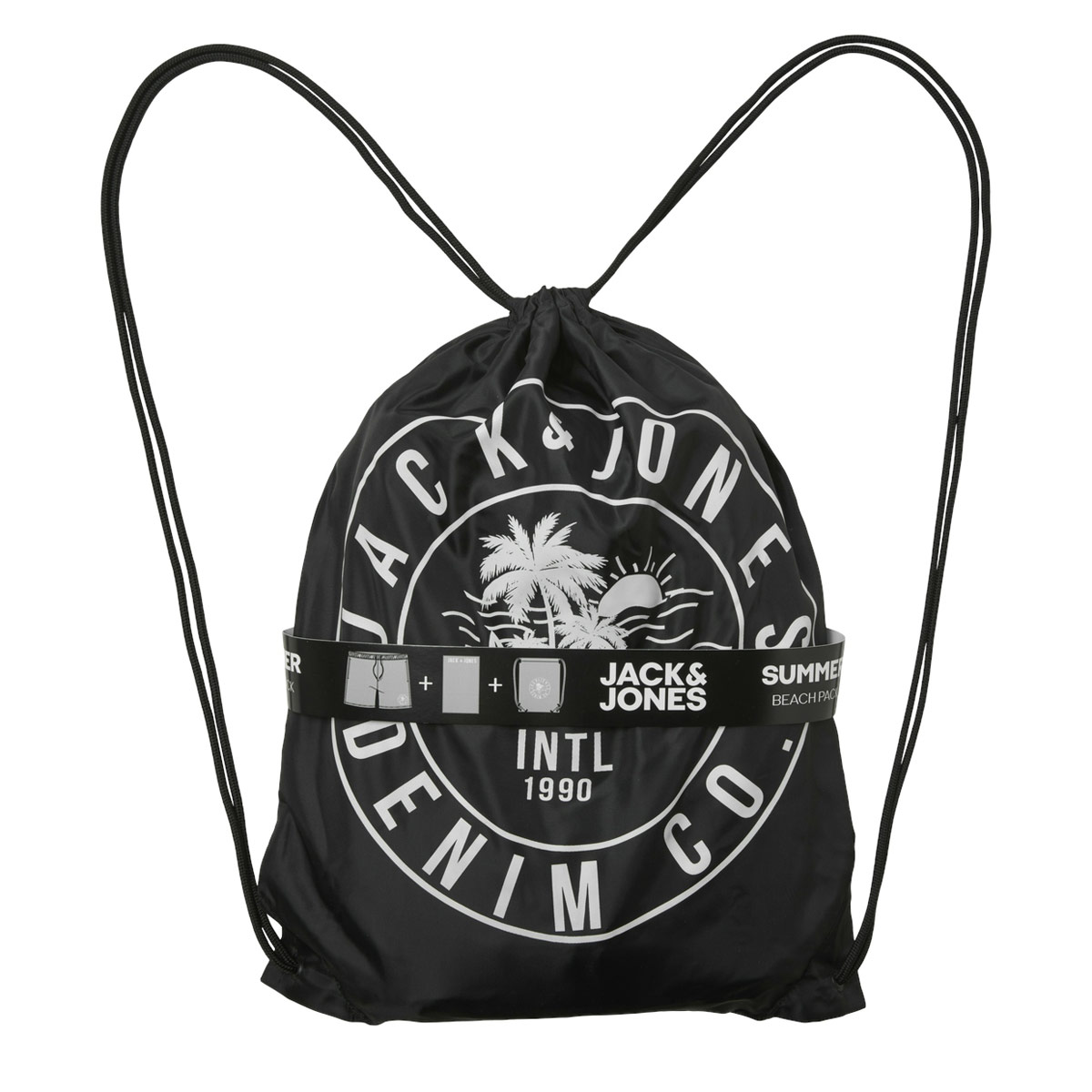 Jack&Jones Badeshorts im Set mit Badetuch schwarz