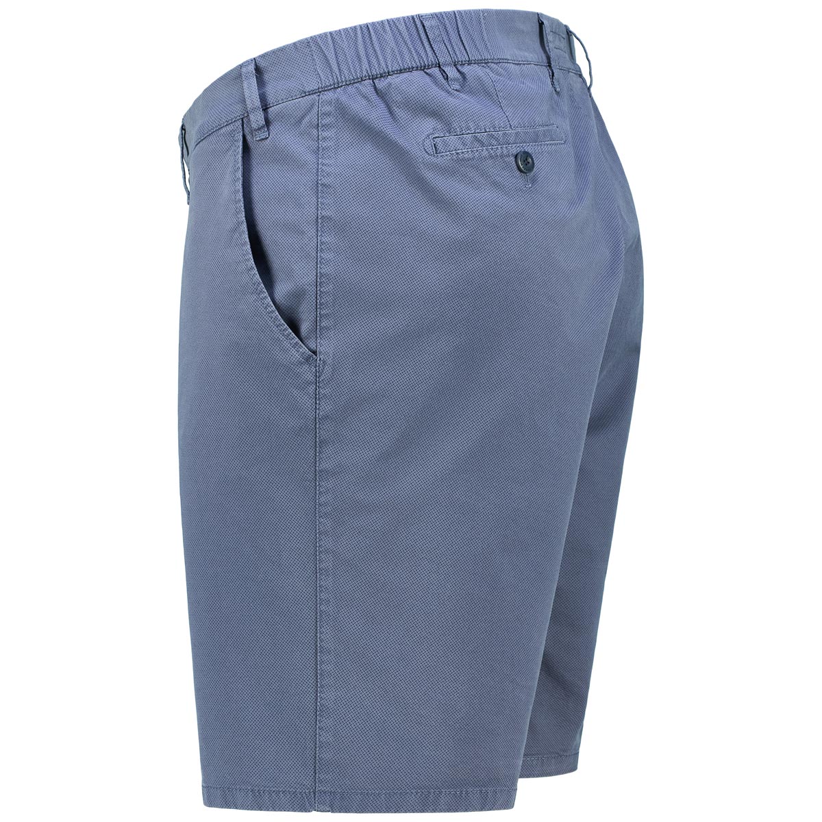 EUREX Stretch-Chino-Shorts "Bosse" mittelblau