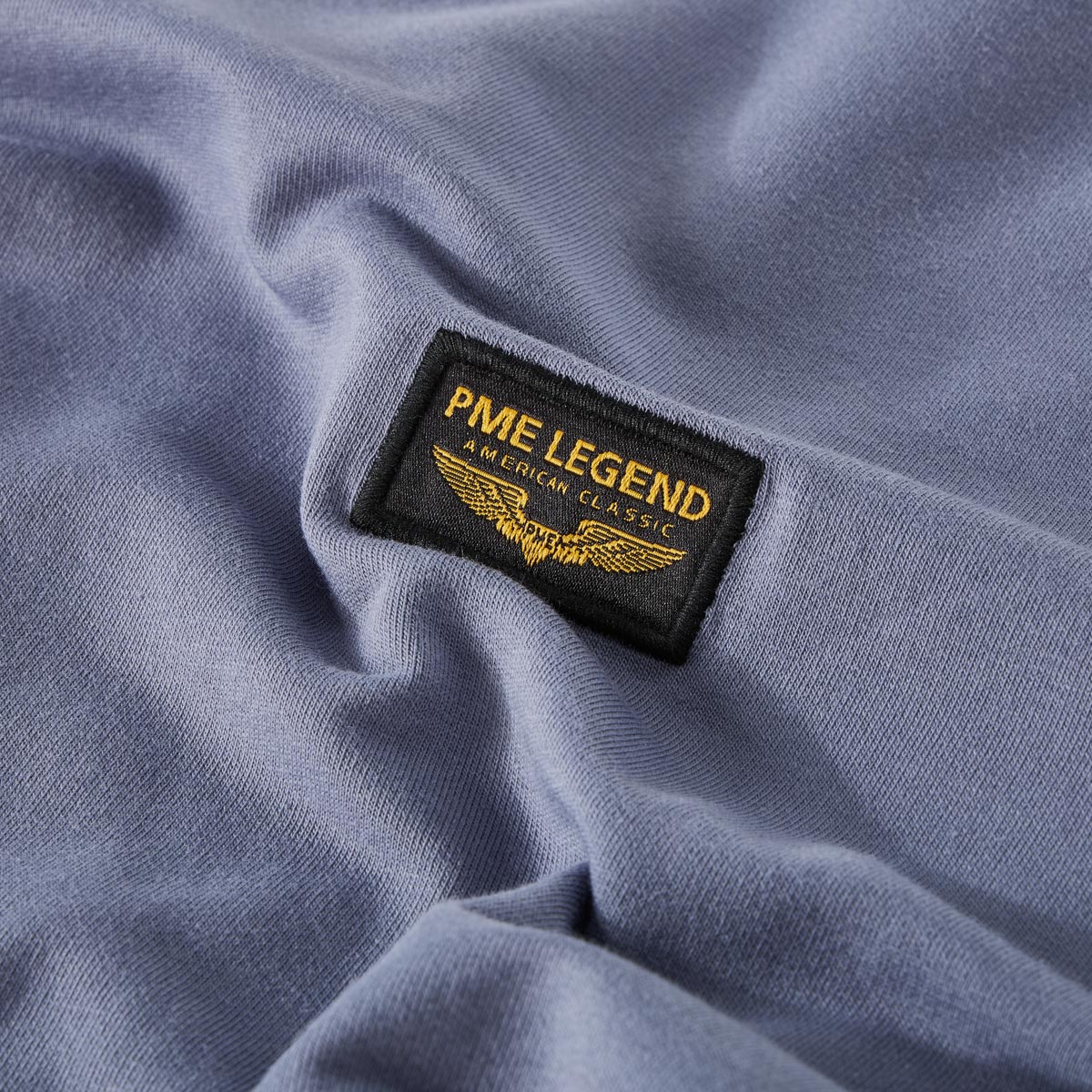 PME LEGEND Sweatshirt mit Elasthan grau