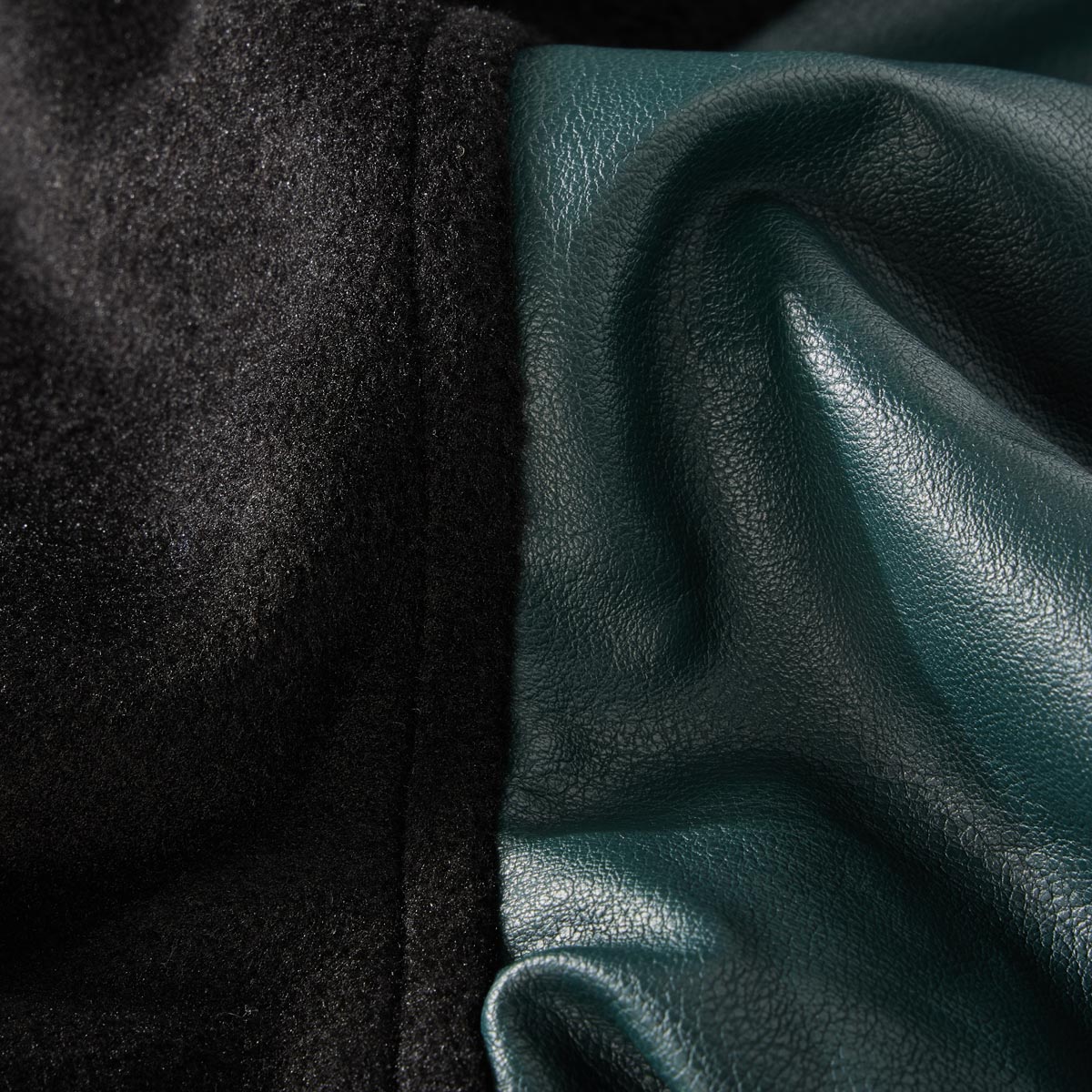 North Jacke im College-Stil schwarz