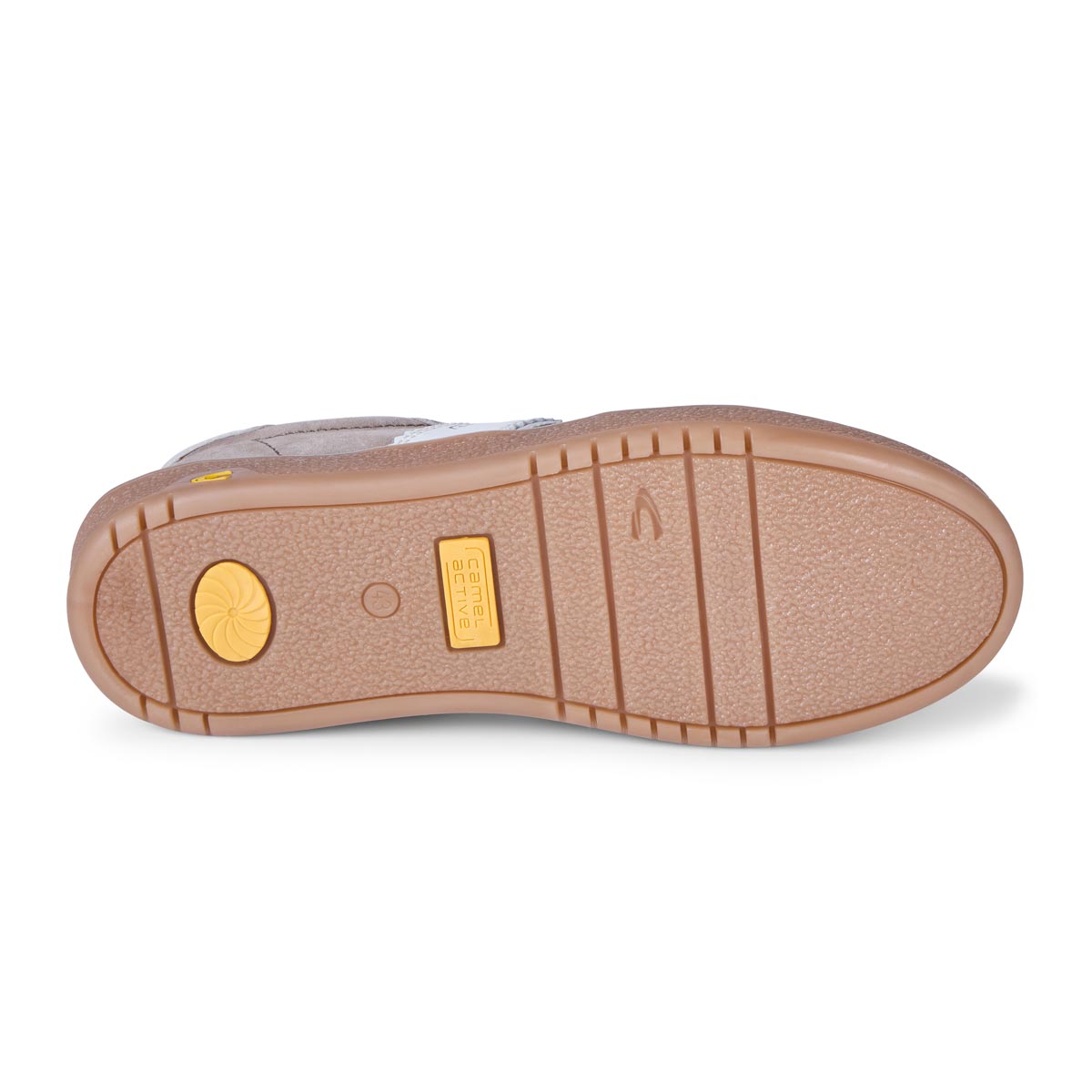 camel active Sneaker aus Leder beige