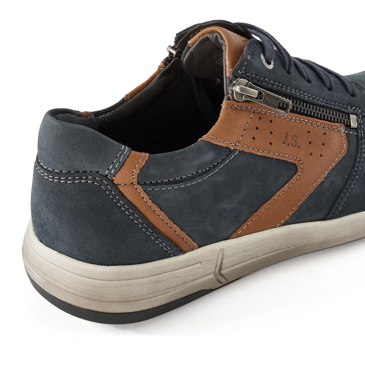 JOSEF SEIBEL Halbschuh "Enrico 20" mit Wechselfußbett, extraweit  mittelblau