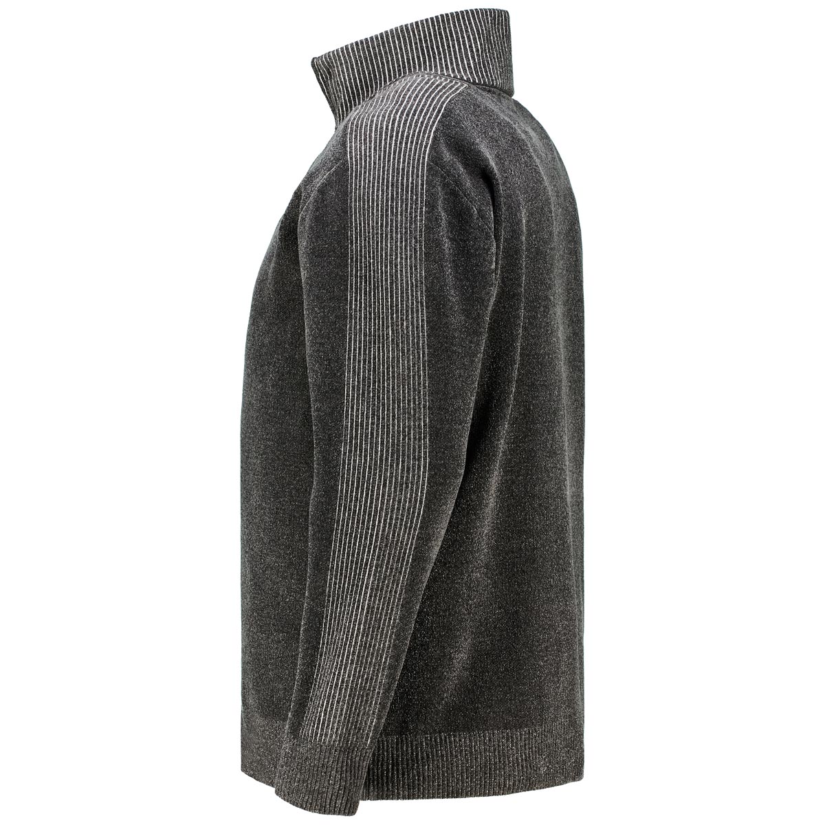 Hajo Sweatshirt aus weicher Chenille anthrazit