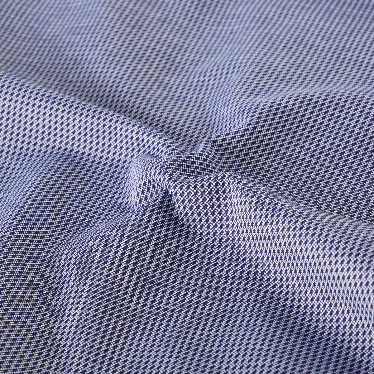 CASA MODA Businesshemd aus Stretch-Jersey jeansblau