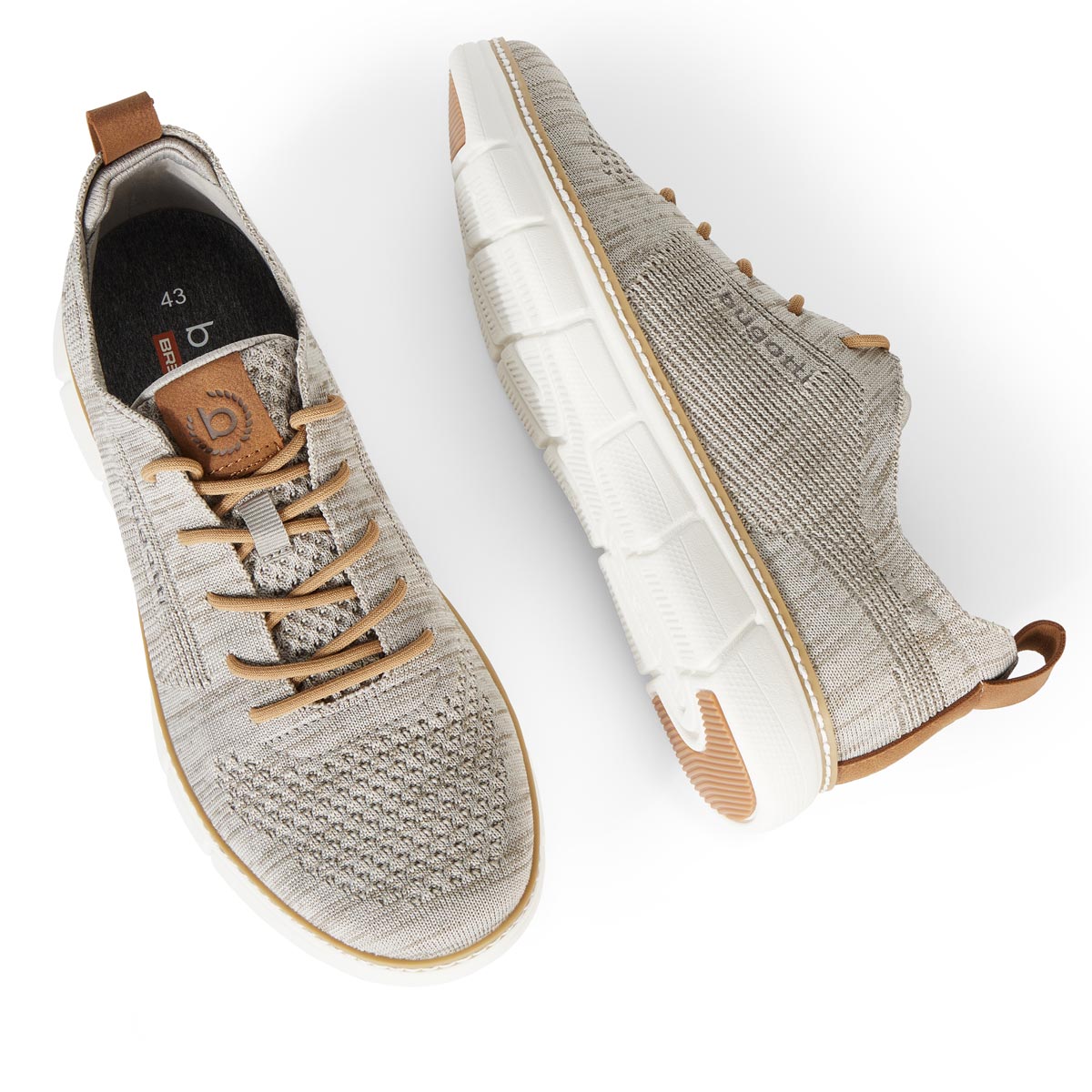 bugatti Leichter Sneaker beige