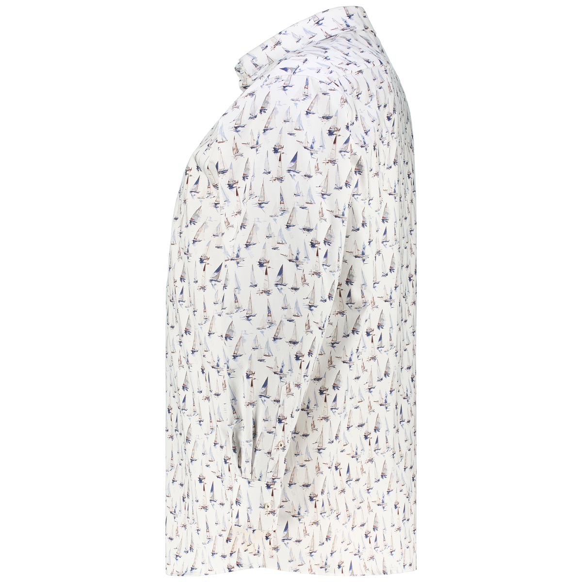 ETERNA Businesshemd mit Allover-Muster, bügelfrei Farbe blau Größe: 54 günstig online kaufen