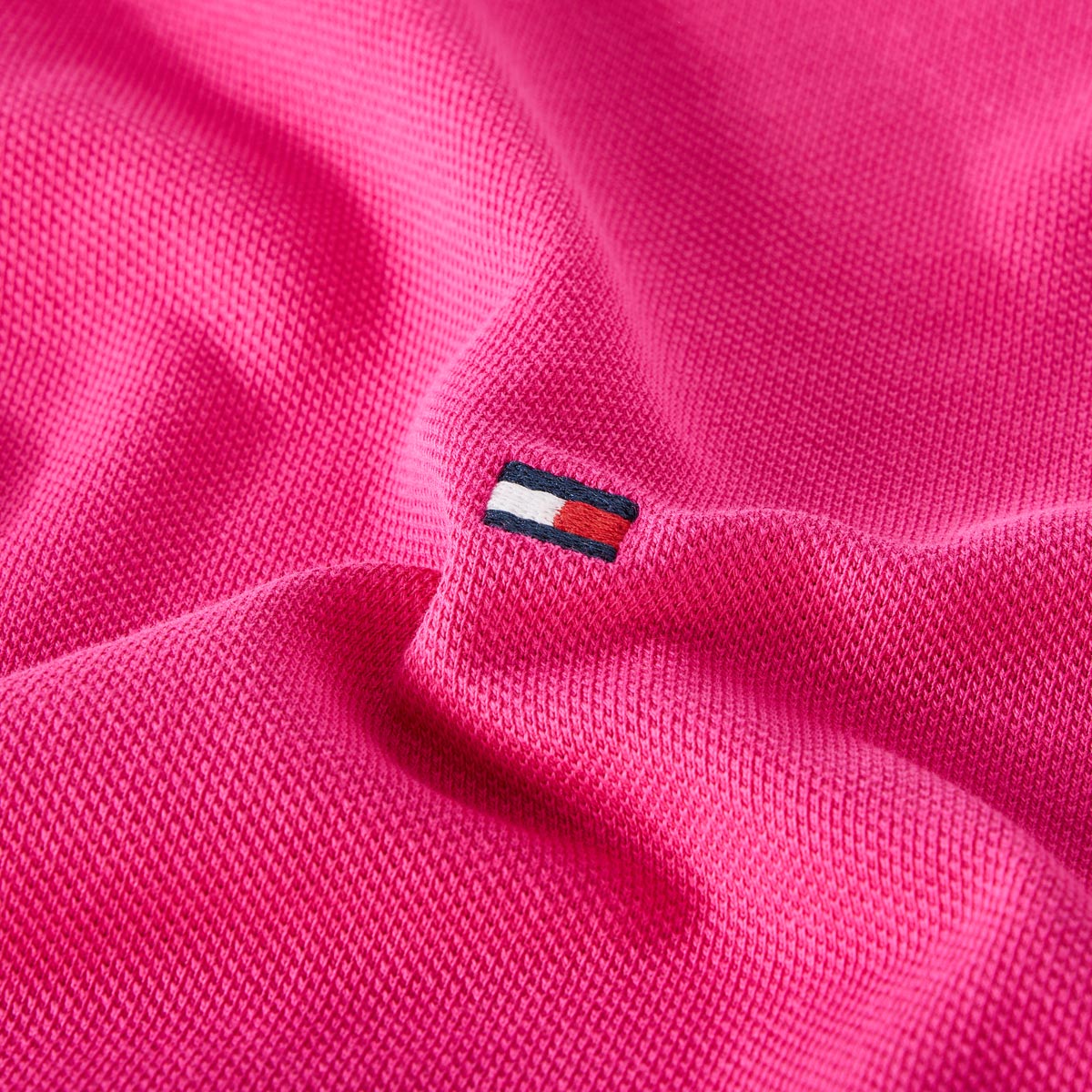 Tommy Hilfiger Poloshirt mit Stretch beere