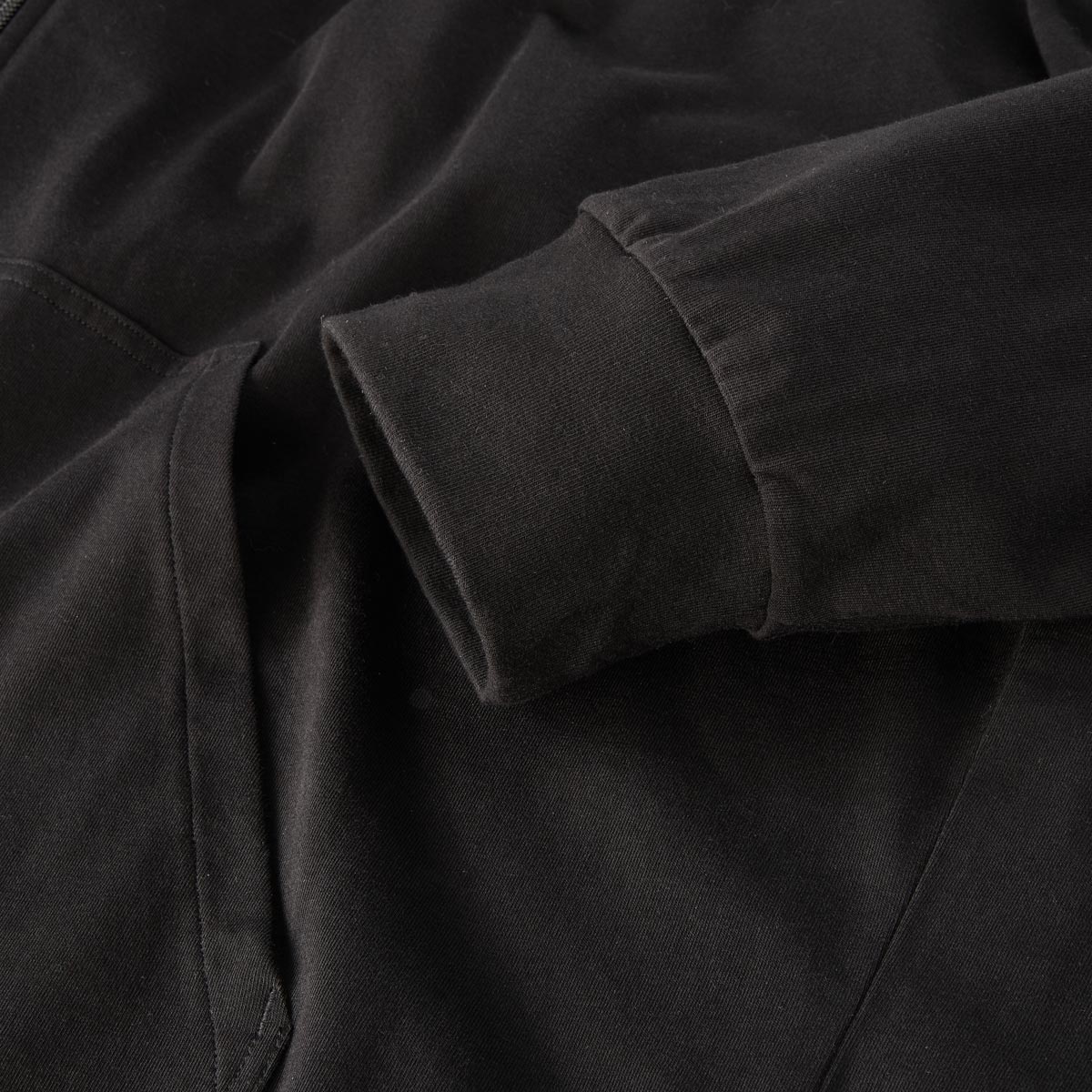 BOSS Sweatjacke mit Stretch schwarz