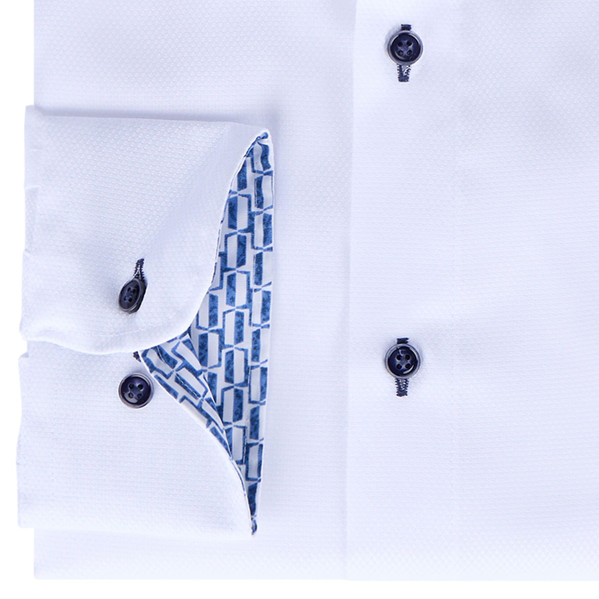 CASA MODA Bügelfreies Businesshemd, langarm weiß