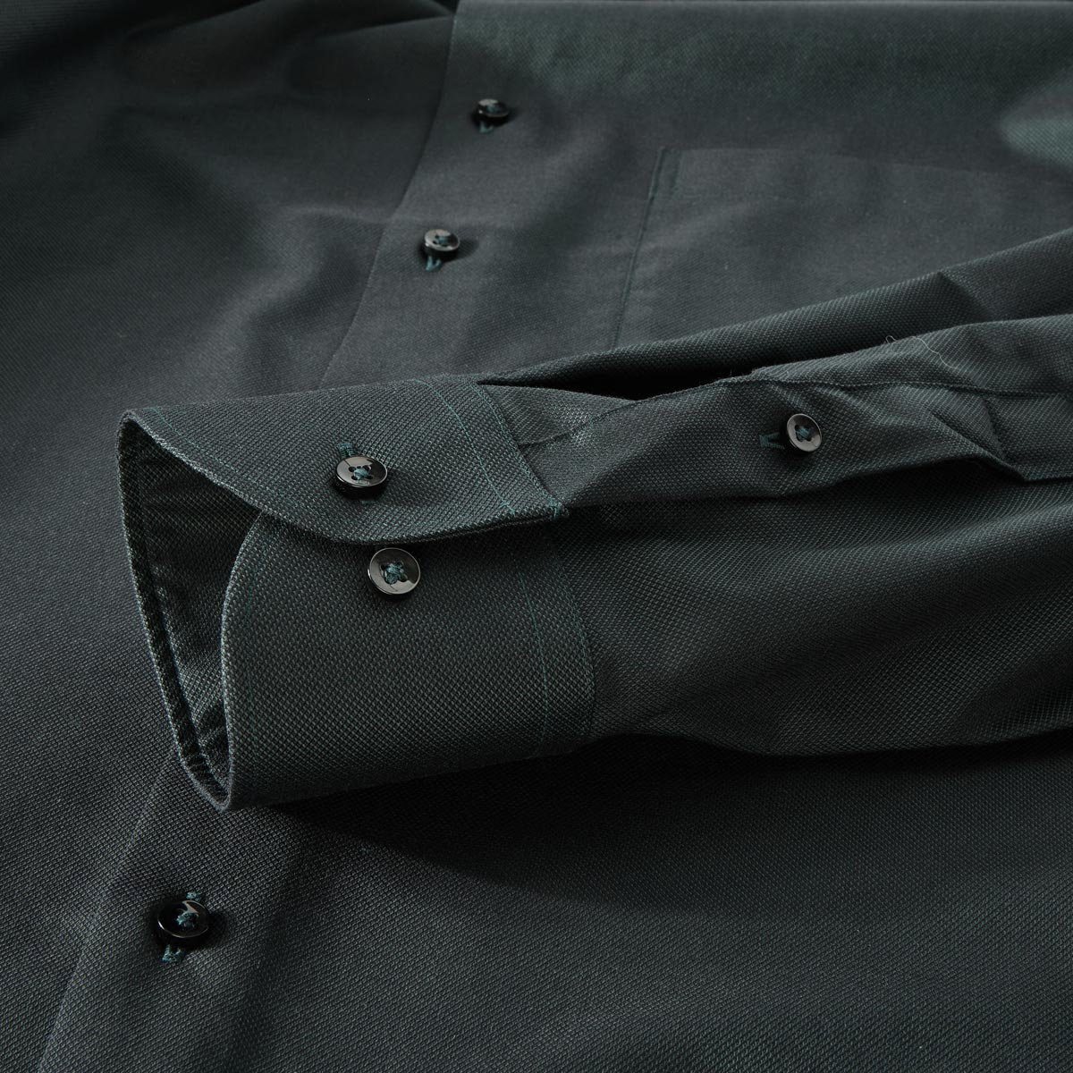 ETERNA Businesshemd aus Baumwolle grün