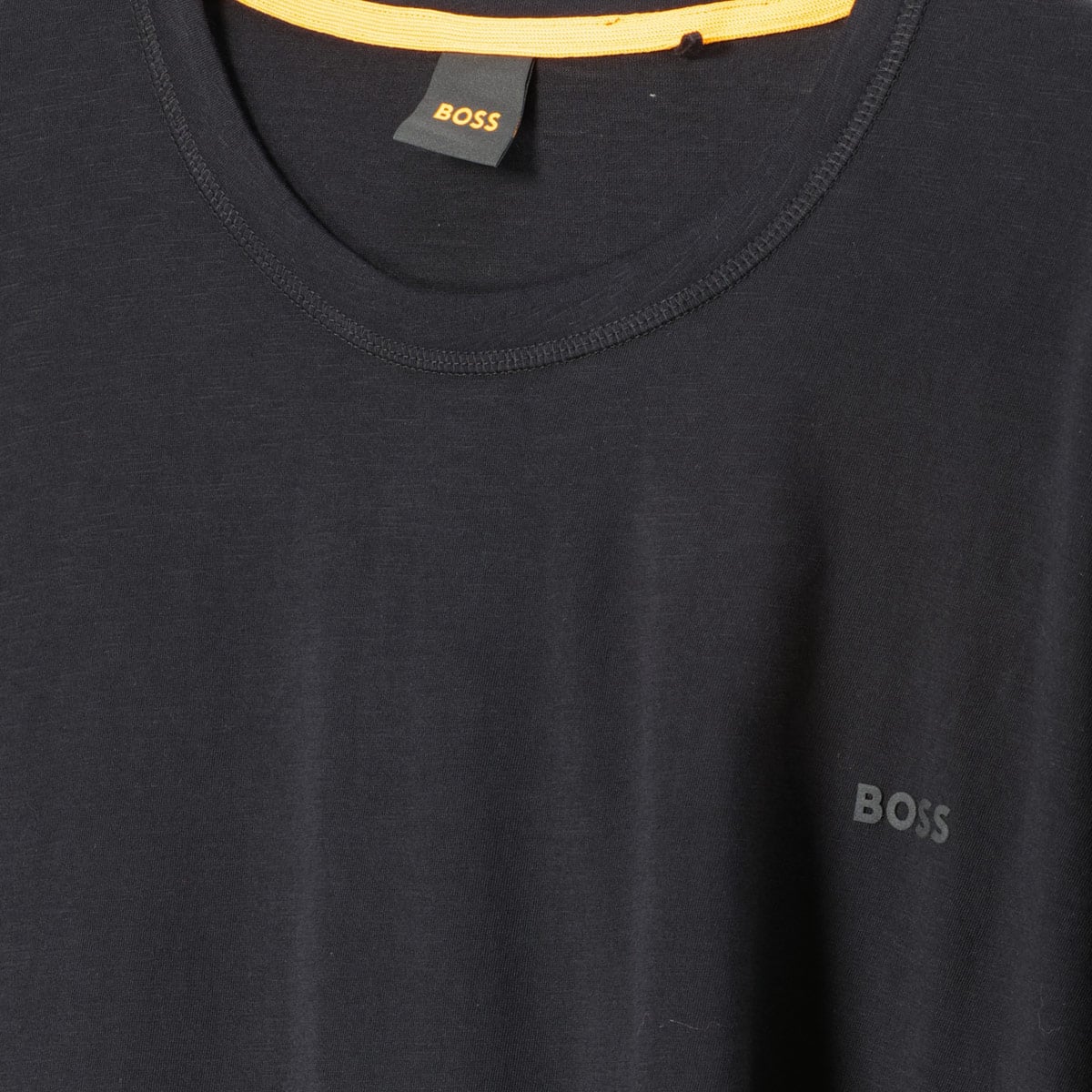 BOSS T-Shirt aus Biobaumwolle schwarz BOSS T-Shirt aus Biobaumwolle schwarz