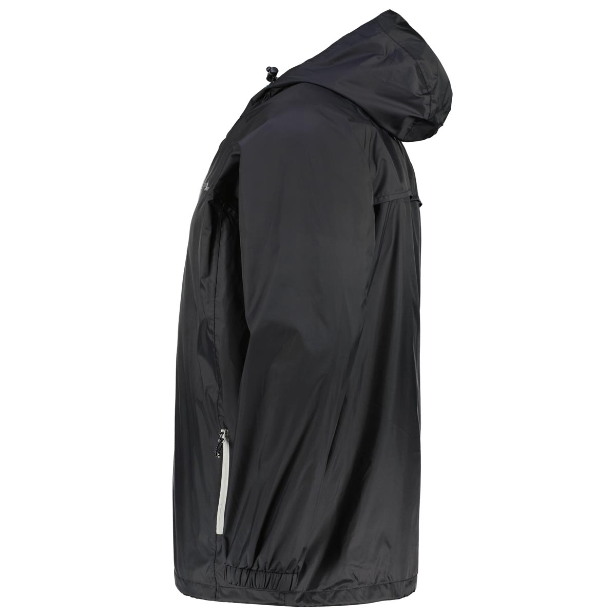 Blue Wave Verstaubare Funktionsjacke, wasserdicht schwarz Blue Wave Verstaubare Funktionsjacke, wasserdicht schwarz