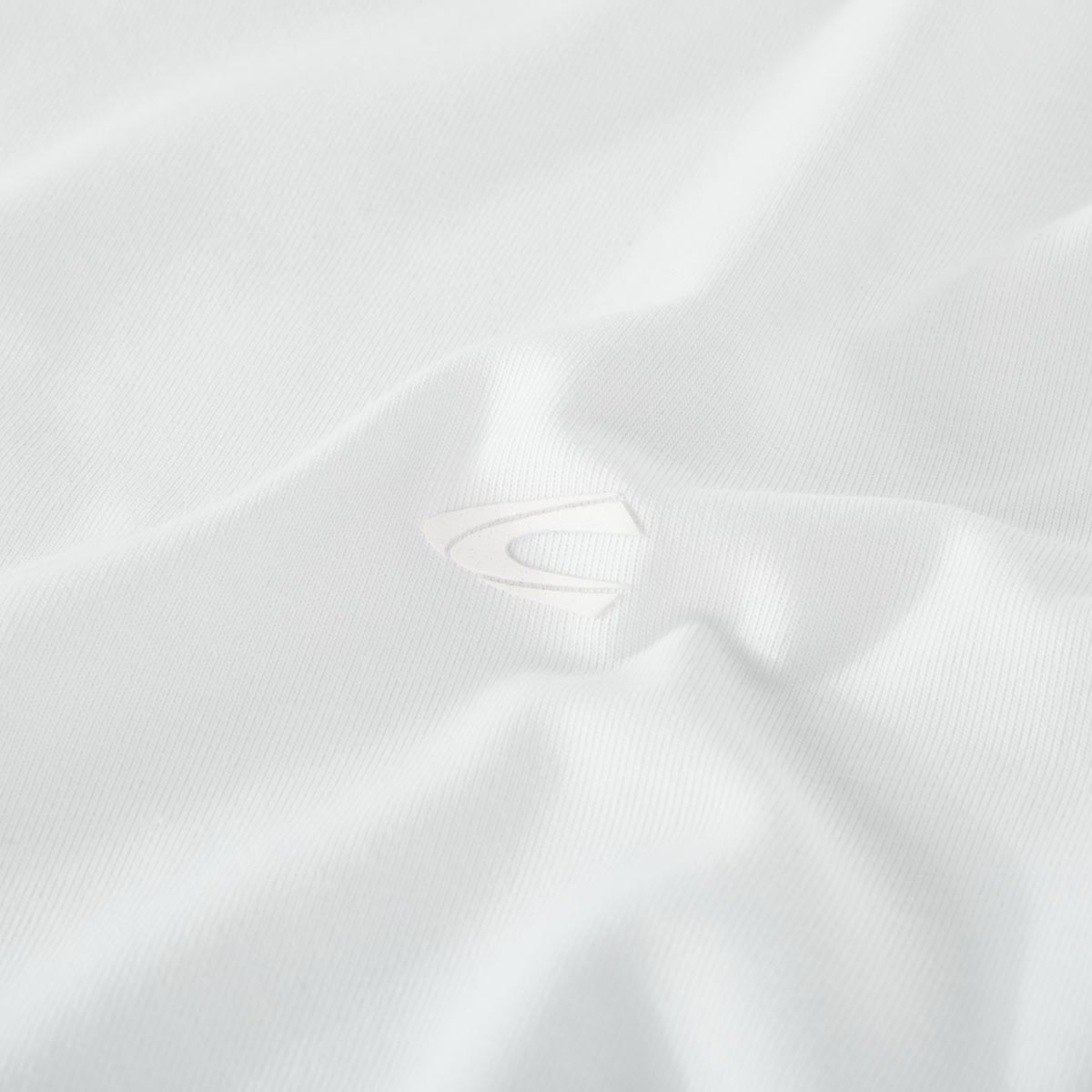 camel active T-Shirt mit Stretch weiß