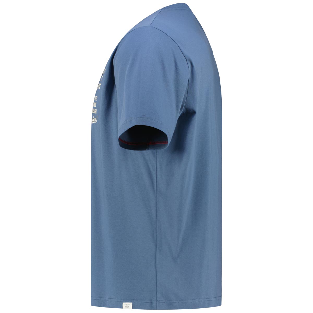 Lerros T-Shirt mit Print hellblau