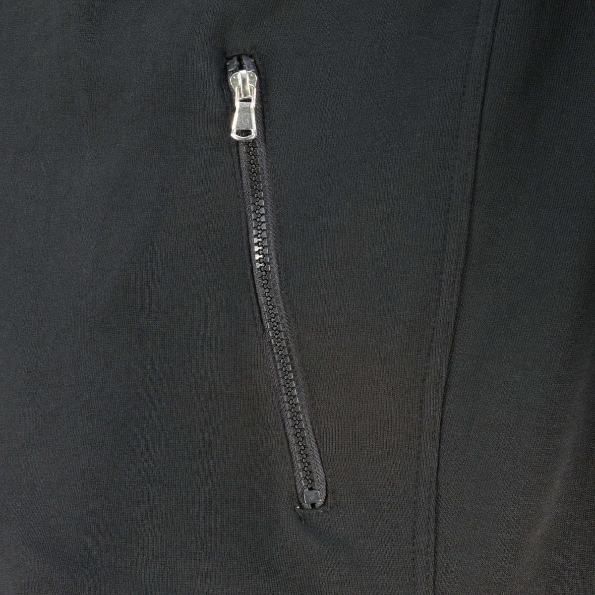 Redfield Sweatjacke aus Baumwollmischung schwarz