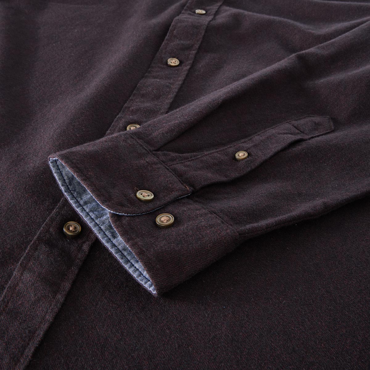 Jack&Jones Flanellhemd braun