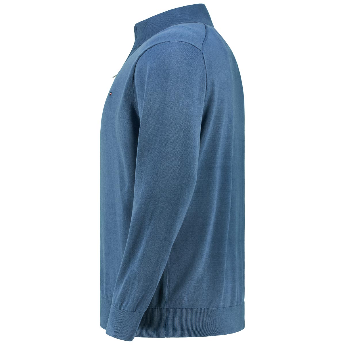 Tommy Hilfiger Strickjacke aus Baumwolle Farbe blau Größe: 3XL günstig online kaufen
