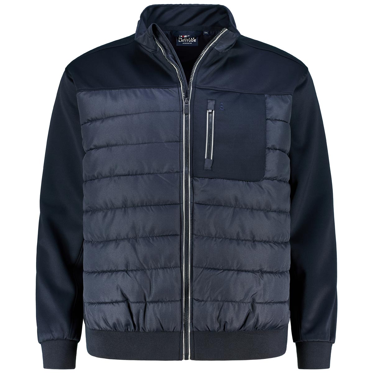 Sweatjacke mit leichtem Innenfutter