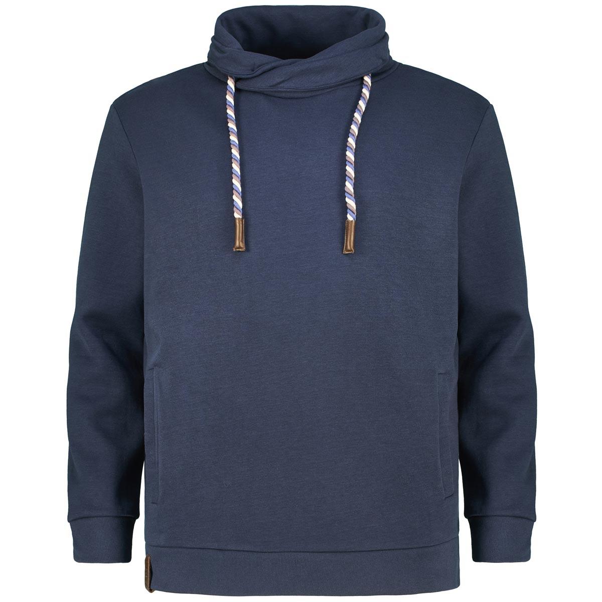 RAGMAN Sweatshirt aus Baumwollmischung Farbe marine Größe: 3XL günstig online kaufen