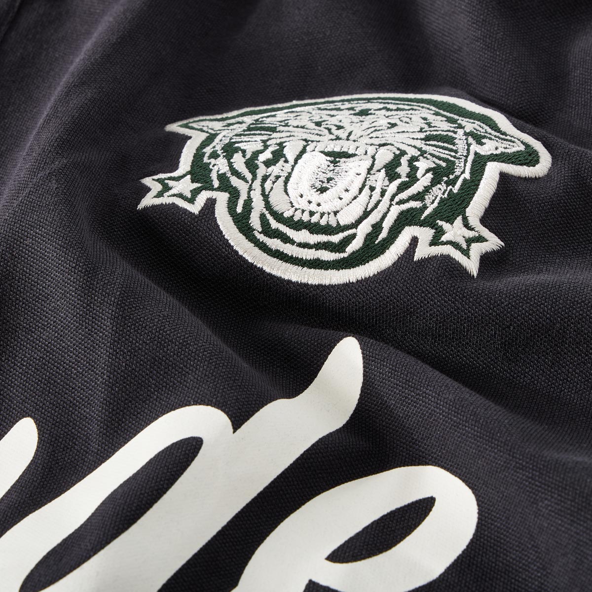 North Poloshirt mit Elasthan schwarz