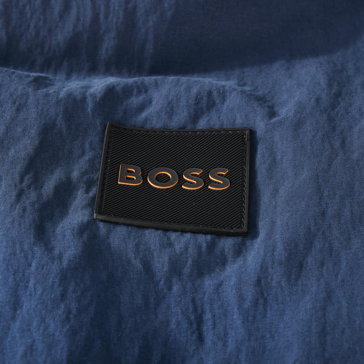 BOSS Hemdjacke mit Cordkragen mittelblau