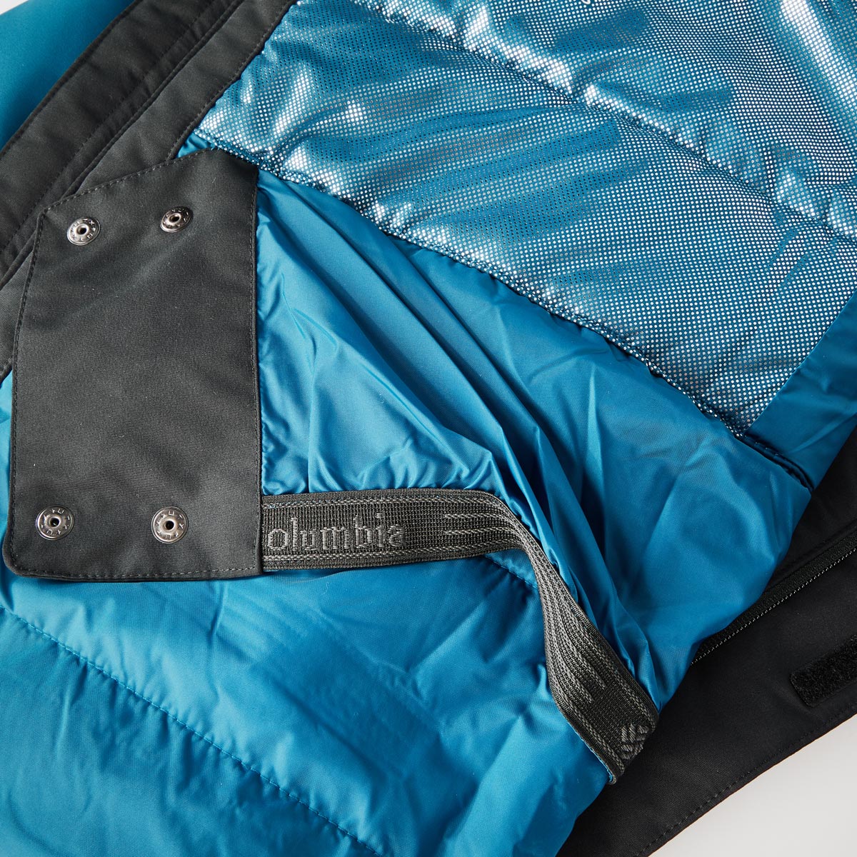 Columbia Skijacke „Last Tracks“ mit Omni-Tech schwarz/blau
