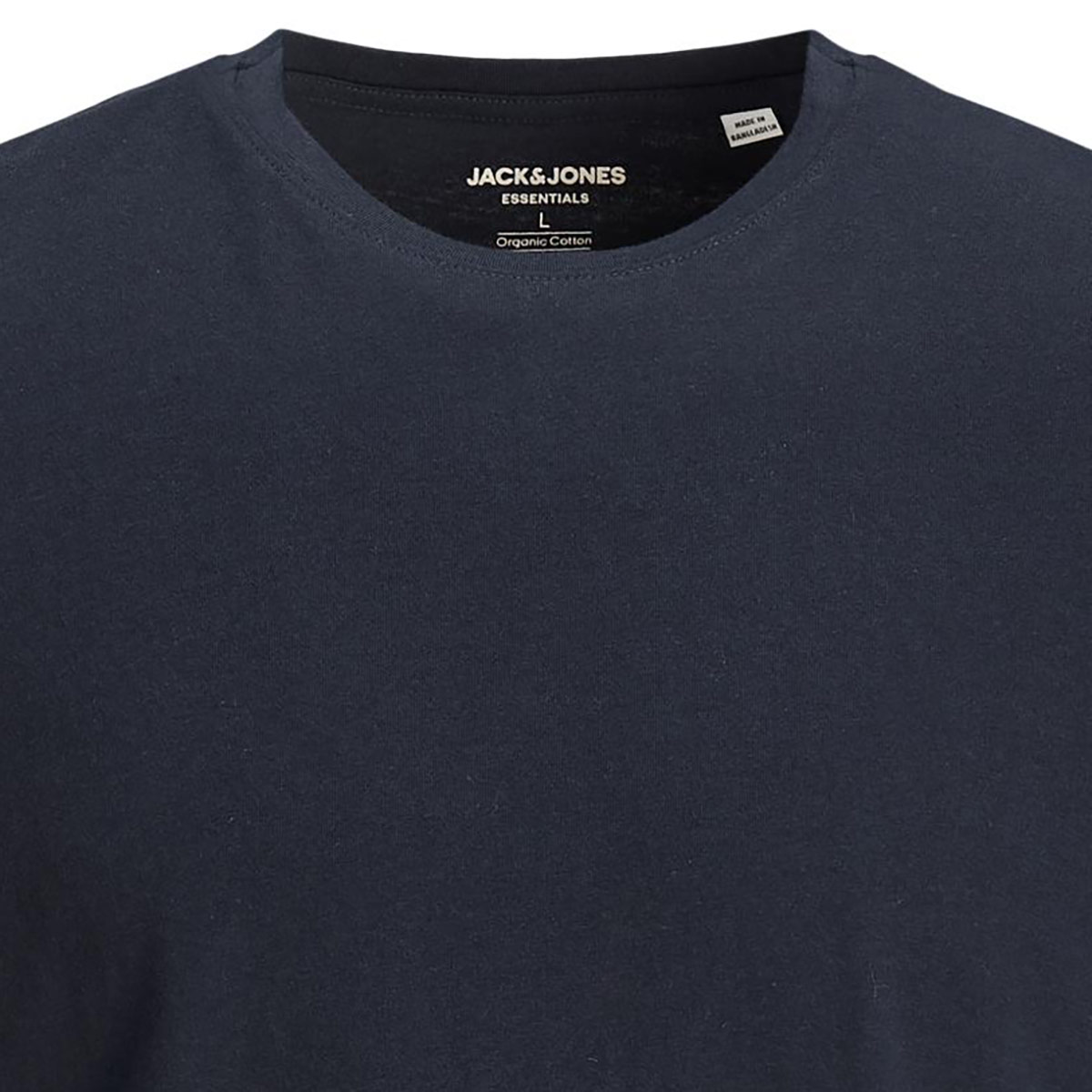 Jack&Jones T-Shirt mit Biobaumwolle blau